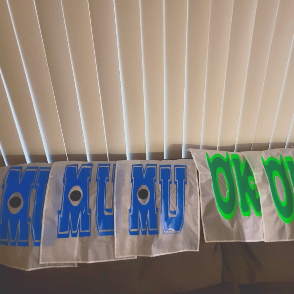 Custom Monsters University flags